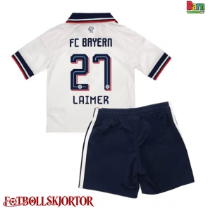 Bayern Munich Konrad Laimer #27 Borta Kläder Barn 2026-27 Kortärmad (+ Korta byxor)